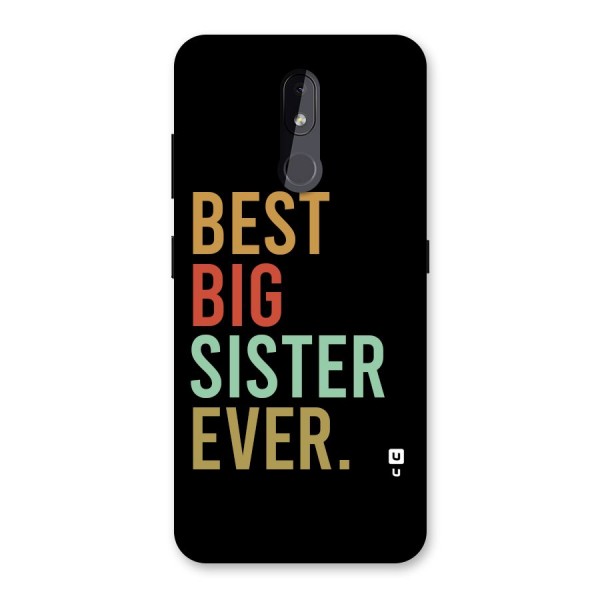 Best Big Sister Ever Back Case for Nokia 3.2