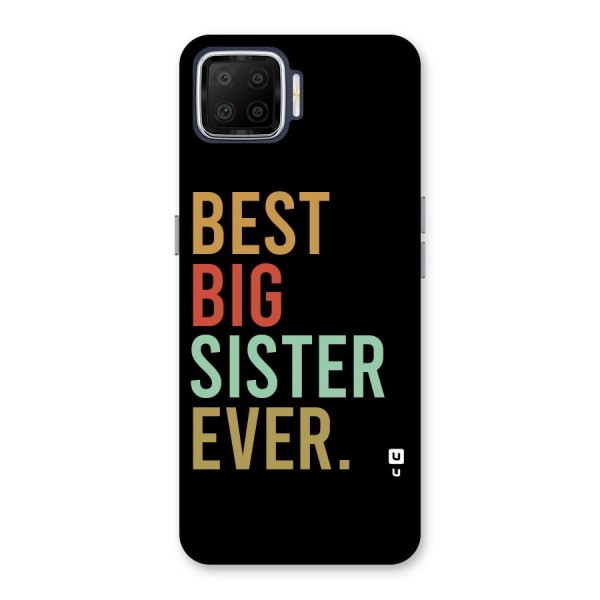 Best Big Sister Ever Back Case for Oppo F17