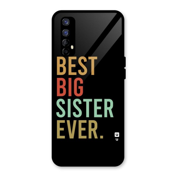 Best Big Sister Ever Glass Back Case for Realme 7