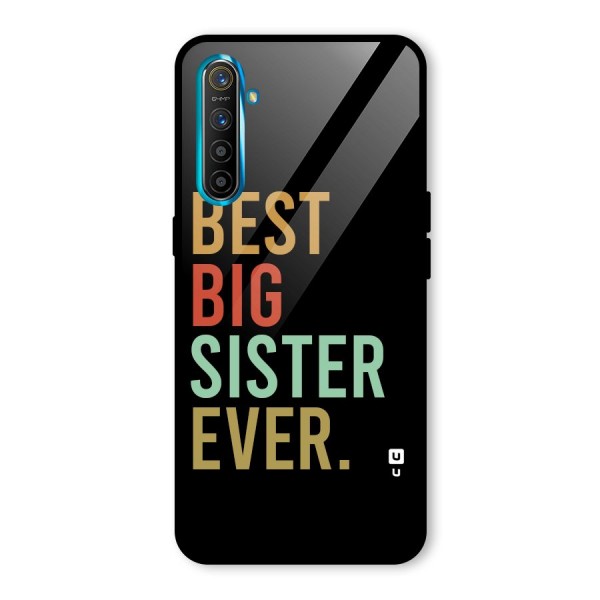 Best Big Sister Ever Glass Back Case for Realme XT