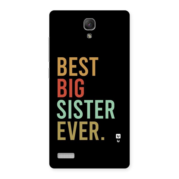 Best Big Sister Ever Back Case for Redmi Note