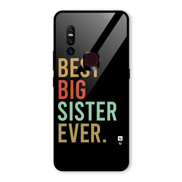 Best Big Sister Ever Glass Back Case for Vivo V15