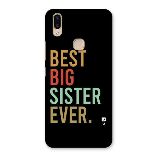 Best Big Sister Ever Back Case for Vivo V9