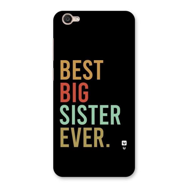 Best Big Sister Ever Back Case for Vivo Y55