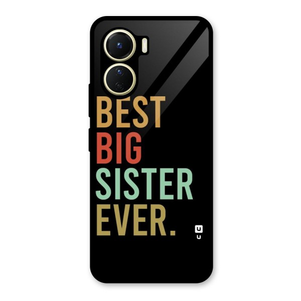 Best Big Sister Ever Glass Back Case for Vivo Y56