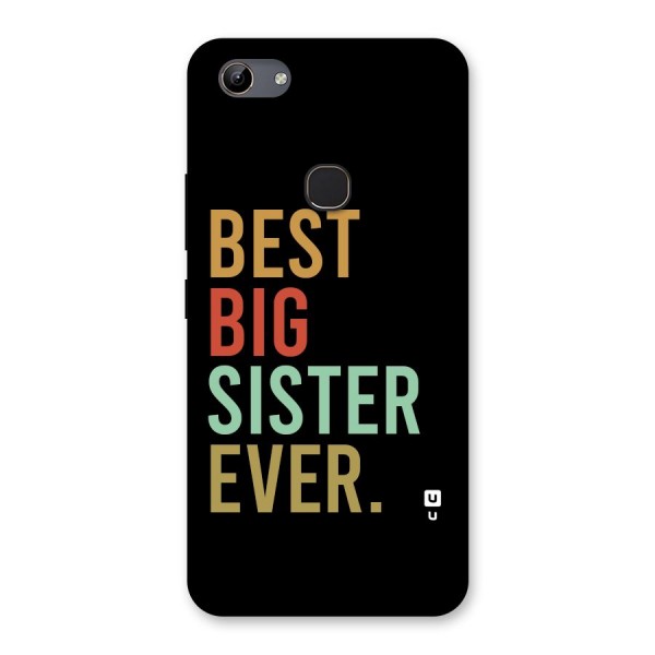 Best Big Sister Ever Back Case for Vivo Y81