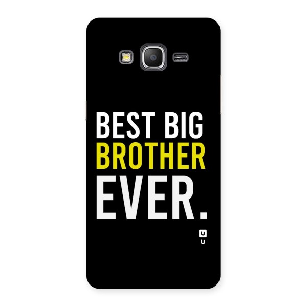 Best Brother Ever Back Case for Galaxy Grand Prime