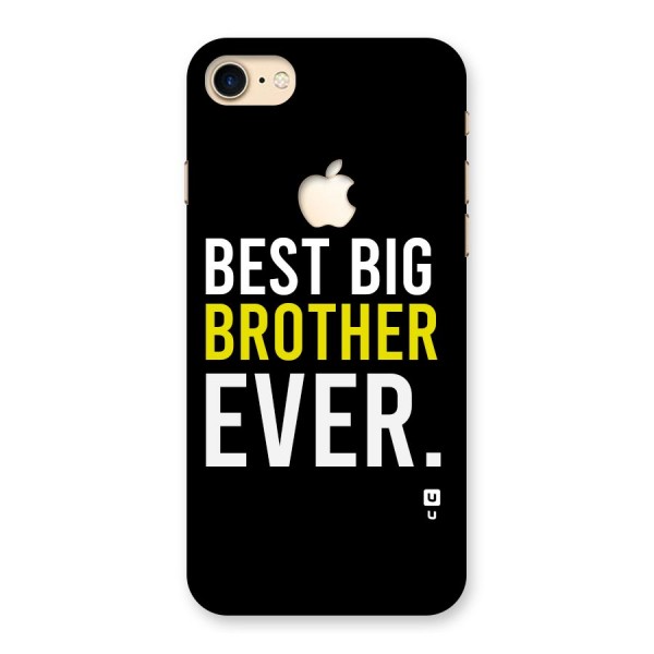 Best Brother Ever Back Case for iPhone 7 Apple Cut