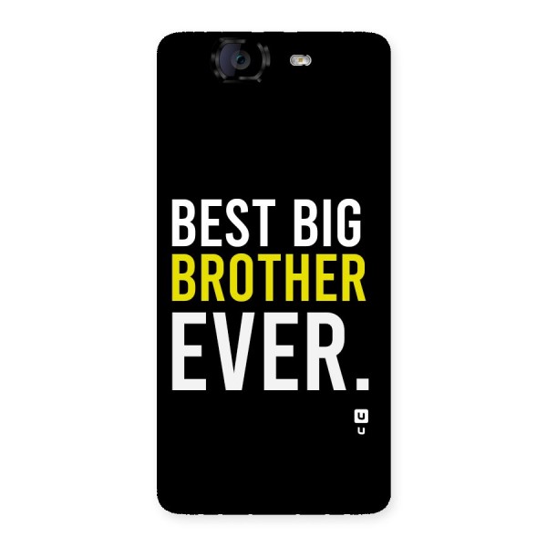 Best Brother Ever Back Case for Canvas Knight A350