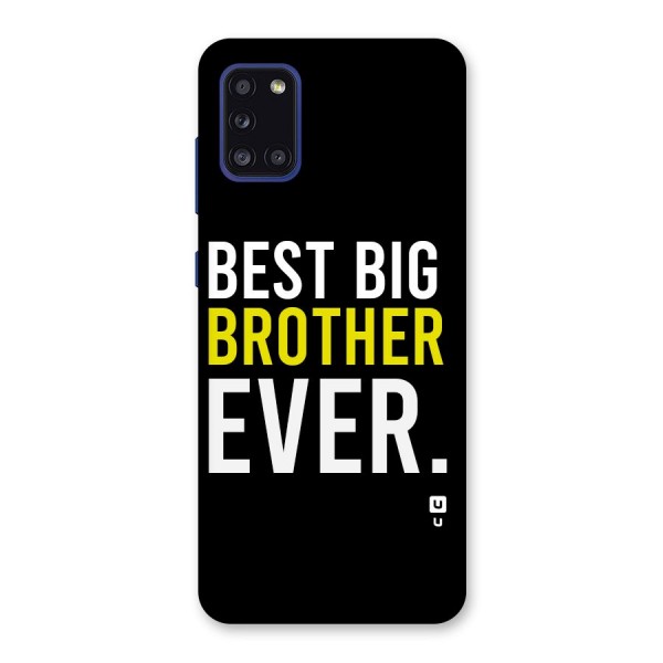 Best Brother Ever Back Case for Galaxy A31