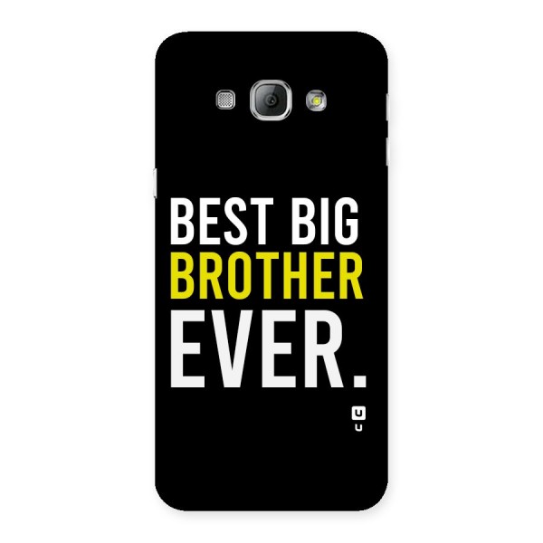 Best Brother Ever Back Case for Galaxy A8