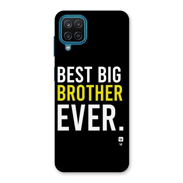 Best Brother Ever Back Case for Galaxy F12