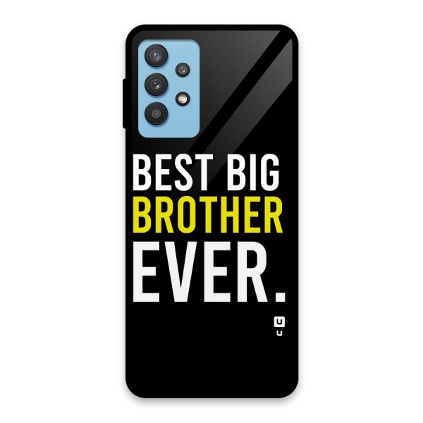 Best Brother Ever Glass Back Case for Galaxy M32 5G