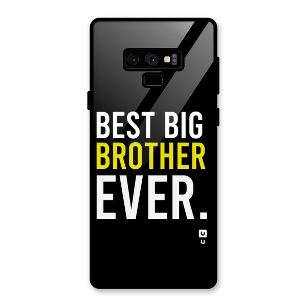 Best Brother Ever Glass Back Case for Galaxy Note 9