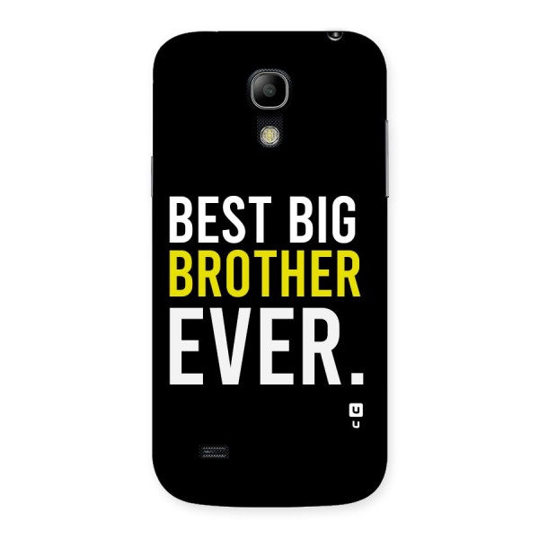 Best Brother Ever Back Case for Galaxy S4 Mini