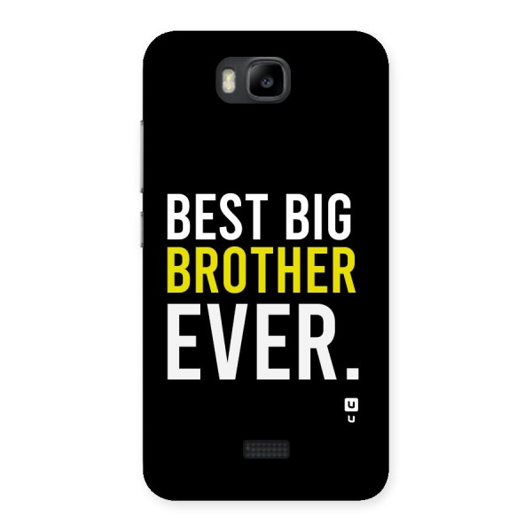 Best Brother Ever Back Case for Honor Bee