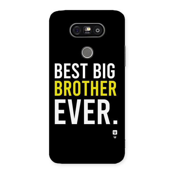 Best Brother Ever Back Case for LG G5