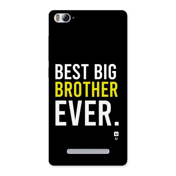 Best Brother Ever Back Case for Mi4i