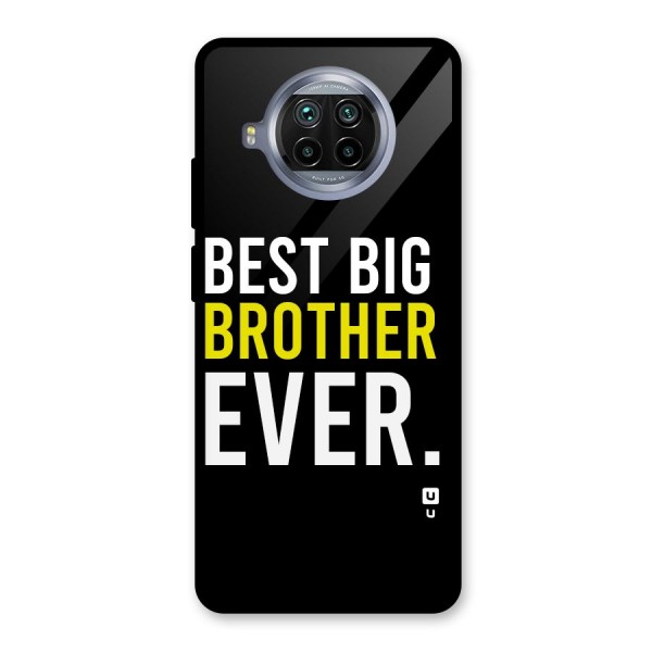 Best Brother Ever Glass Back Case for Mi 10i