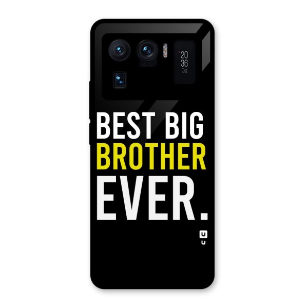 Best Brother Ever Glass Back Case for Mi 11 Ultra