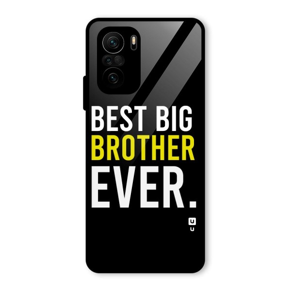 Best Brother Ever Glass Back Case for Mi 11x