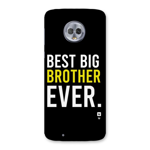 Best Brother Ever Back Case for Moto G6