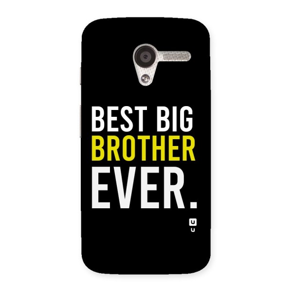Best Brother Ever Back Case for Moto X