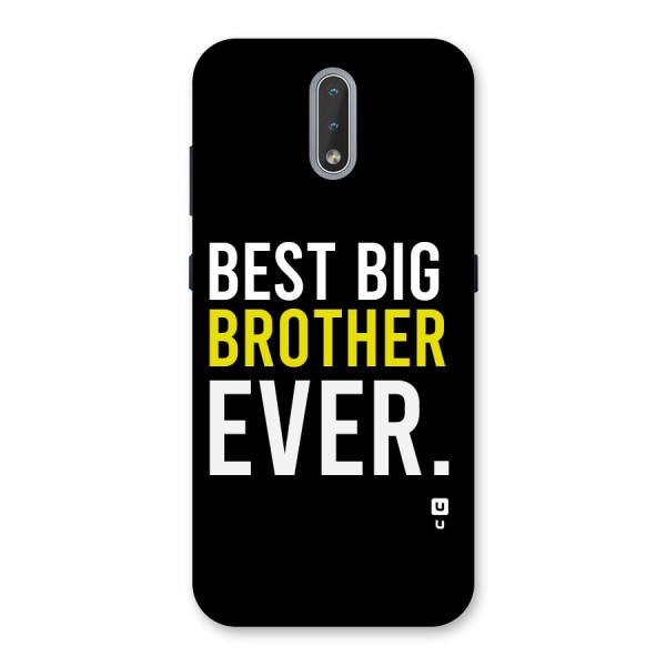 Best Brother Ever Back Case for Nokia 2.3