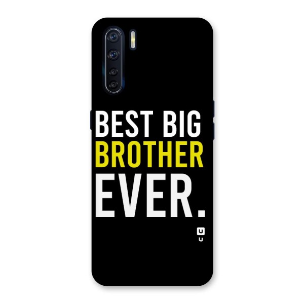 Best Brother Ever Glass Back Case for Oppo F15