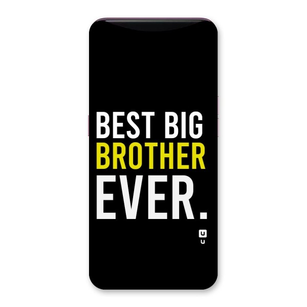 Best Brother Ever Back Case for Oppo Find X