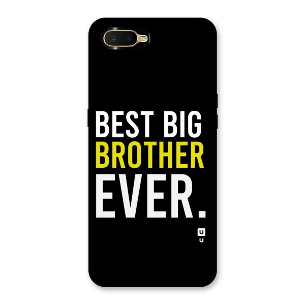 Best Brother Ever Back Case for Oppo K1