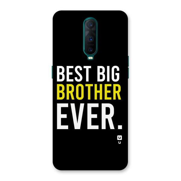 Best Brother Ever Back Case for Oppo R17 Pro