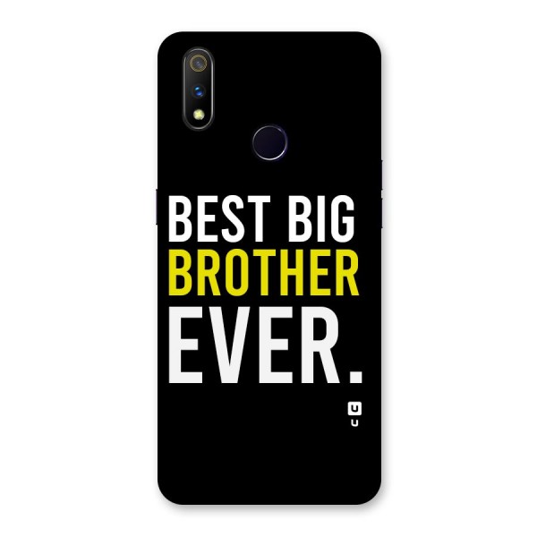 Best Brother Ever Back Case for Realme 3 Pro