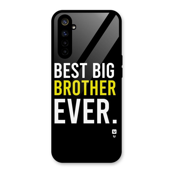 Best Brother Ever Glass Back Case for Realme 6