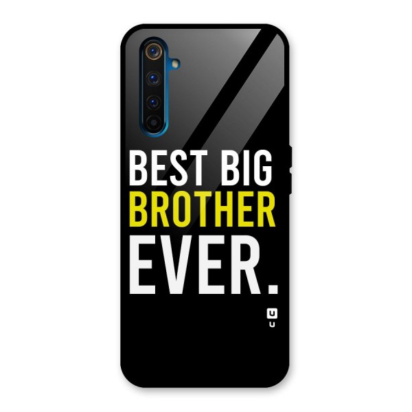 Best Brother Ever Glass Back Case for Realme 6 Pro