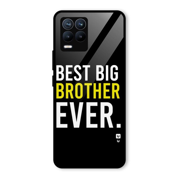 Best Brother Ever Glass Back Case for Realme 8