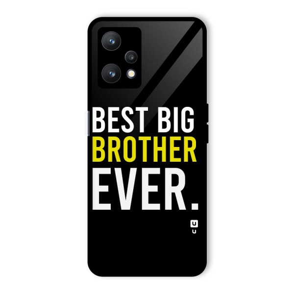 Best Brother Ever Glass Back Case for Realme 9 Pro 5G