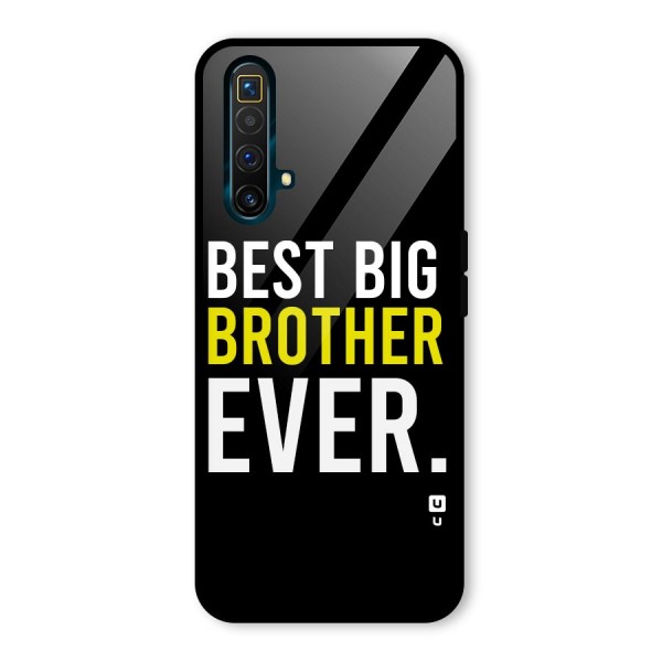 Best Brother Ever Glass Back Case for Realme X3 SuperZoom