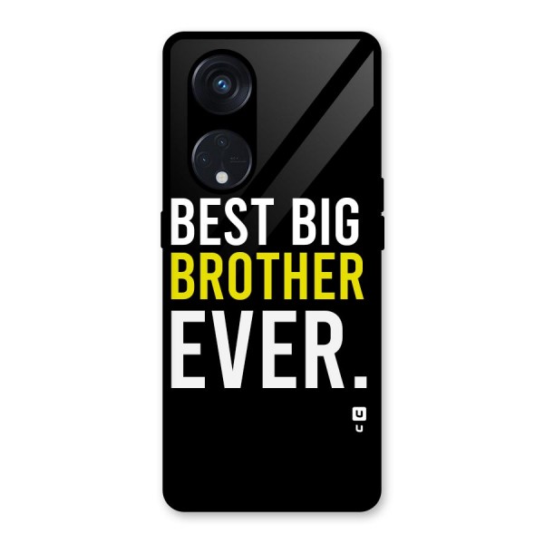 Best Brother Ever Glass Back Case for Reno8 T 5G