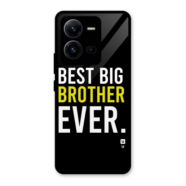 Best Brother Ever Glass Back Case for Vivo V25