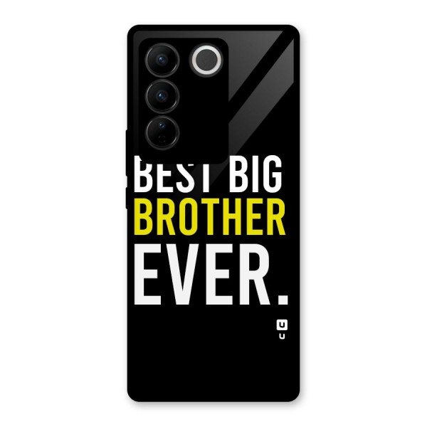 Best Brother Ever Glass Back Case for Vivo V27 Pro