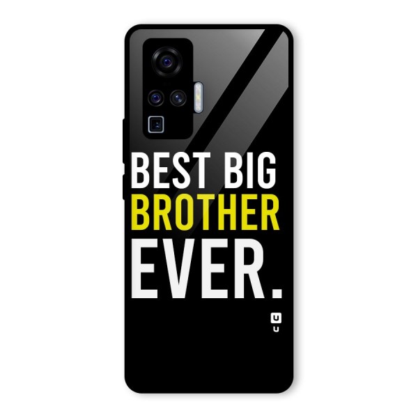 Best Brother Ever Glass Back Case for Vivo X50 Pro