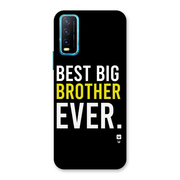 Best Brother Ever Back Case for Vivo Y12s