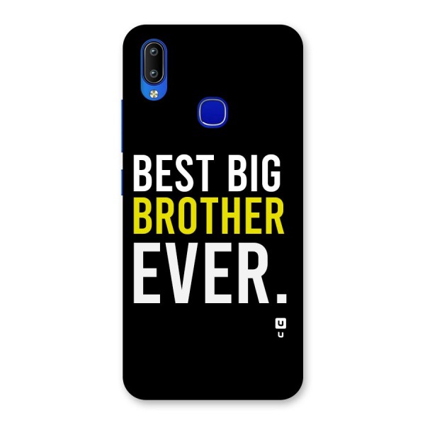 Best Brother Ever Back Case for Vivo Y91