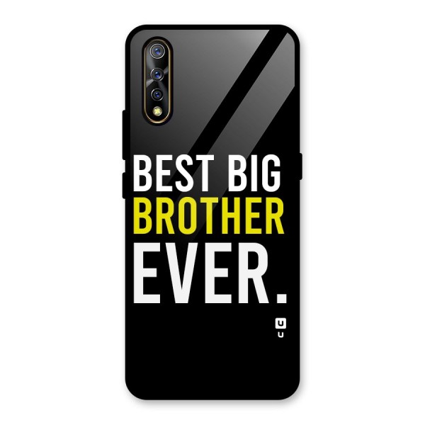 Best Brother Ever Glass Back Case for Vivo Z1x