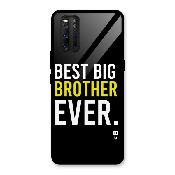 Best Brother Ever Glass Back Case for Vivo iQOO 3