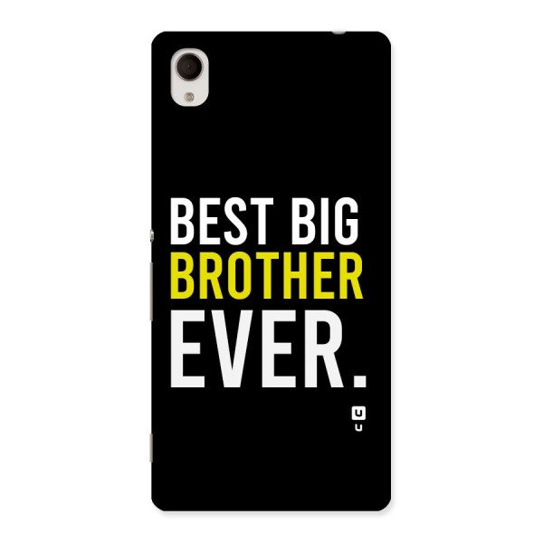 Best Brother Ever Back Case for Xperia M4 Aqua