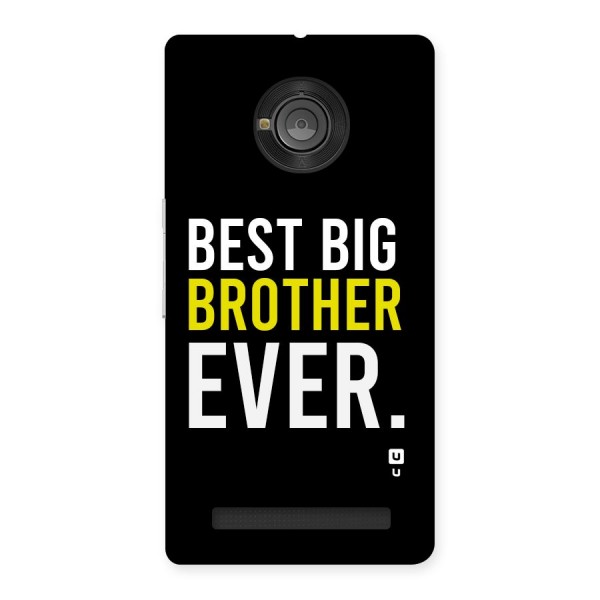 Best Brother Ever Back Case for Yuphoria