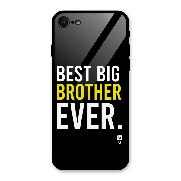 Best Brother Ever Glass Back Case for iPhone 8