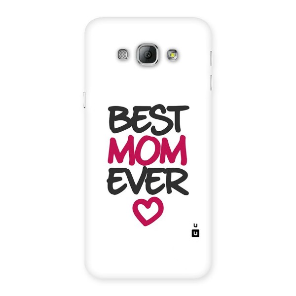 Best Mom Ever Back Case for Galaxy A8